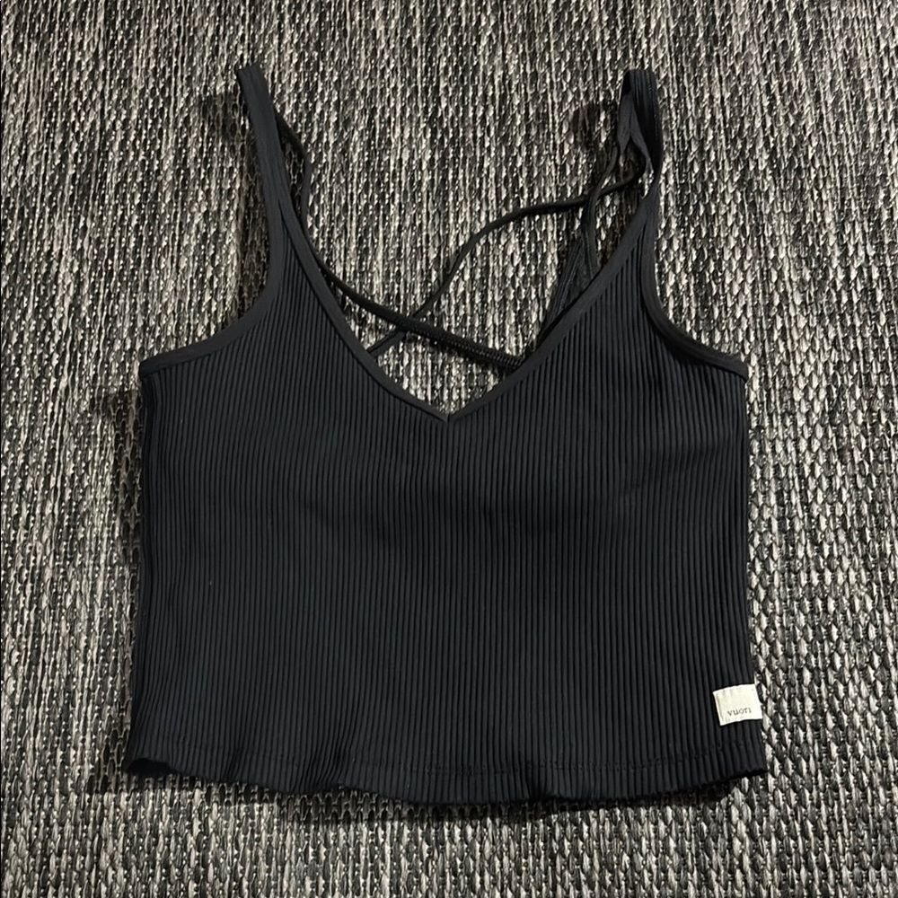 Vuori rib crop tank